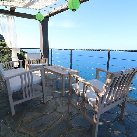Fakistra'S Blue House Villa Tsagarada Bagian luar foto