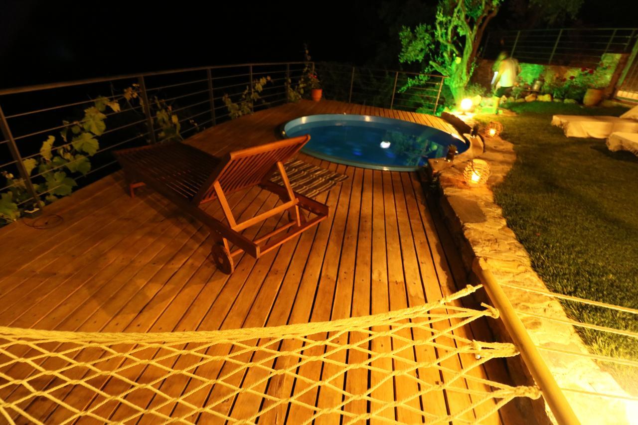 Fakistra'S Blue House Villa Tsagarada Bagian luar foto