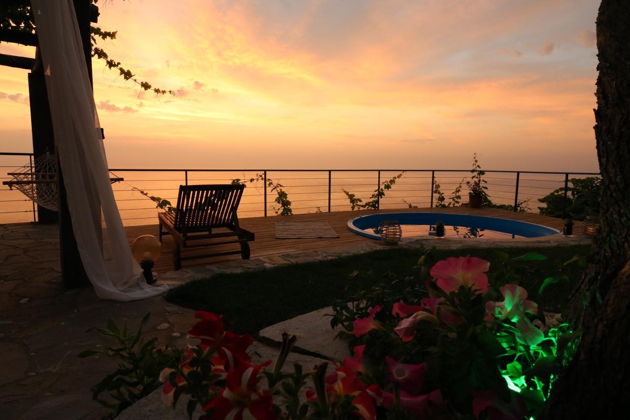 Fakistra'S Blue House Villa Tsagarada Bagian luar foto